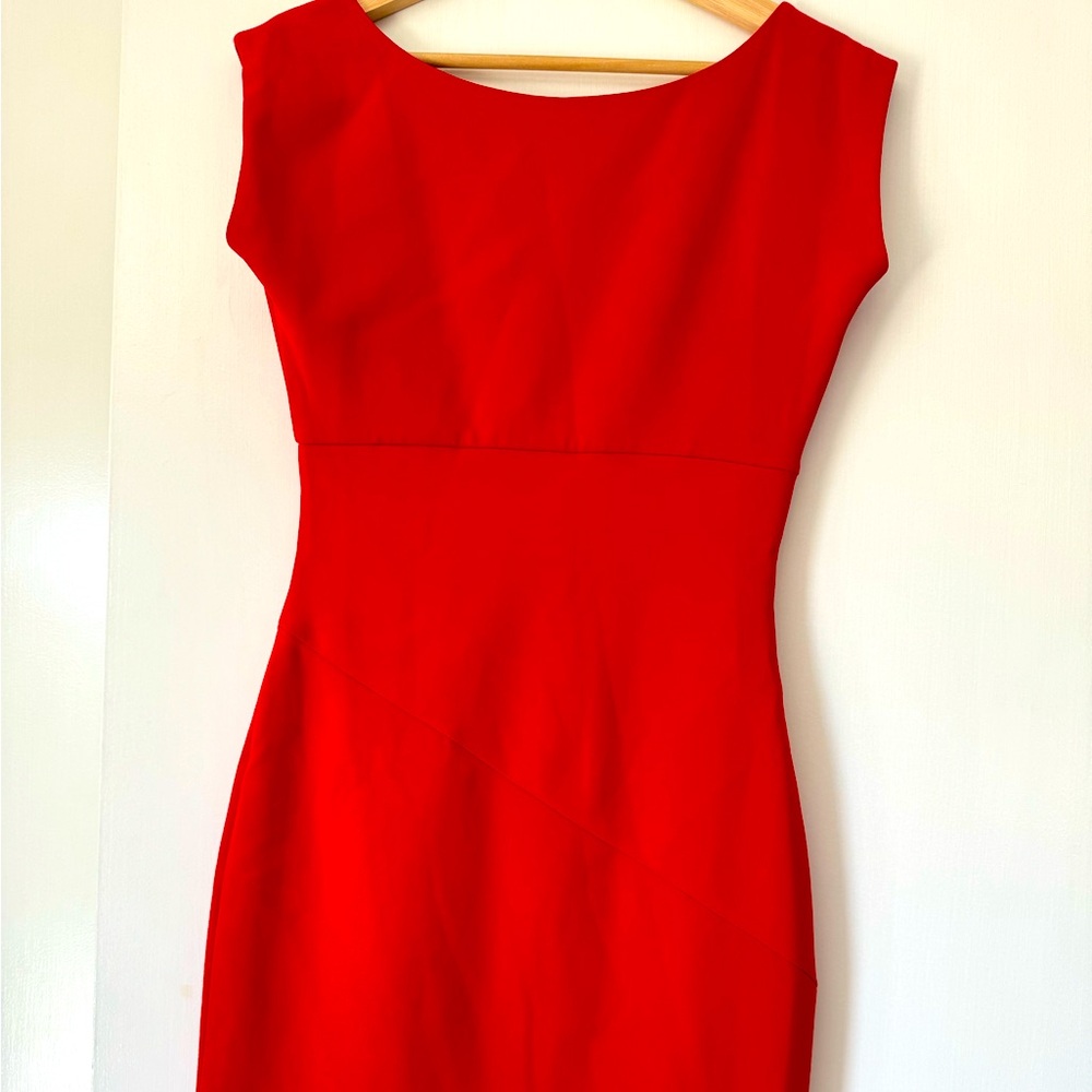 Simple Red Dress